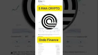 Miniature : 5 crypto RWA A acheter avant le Bull Run #RWA #realworldassets #bitcoin #cryptorwa