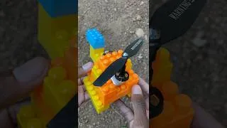 Miniature : Working Lego Helicopter ! #lego