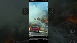 Miniature : Autoroute A75 : une puretech créé un feu de forêt après avoir pris feu au bord de la route