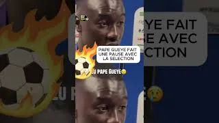 Miniature : 🔥papa gueye clak la porte a la seleection senegalaise suite a la defaite contre la belgique 🇸🇳