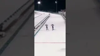 Miniature : Les meilleurs finish du biathlon #1 (Fourcade🇨🇵 VS Schempp🇩🇪) #sports #biathlon #shorts #short
