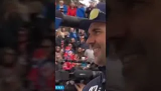 Miniature : Quand le roi Johannes Boe tire, on se tait !😂 #biathlon #sports #shorts #short