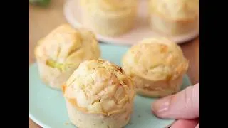 Miniature : RECETTE DE MUFFIN AU SAUMON ET AU POIREAU