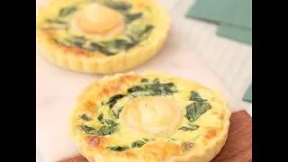 Miniature : RECETTE DE QUICHE CHEVRE & EPINARDS