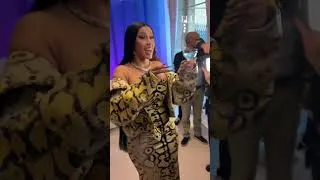 Miniature : #cardib au cocktail de la collection de Haute Joaillerie « Terres de Contrastes » de #messika  ✨