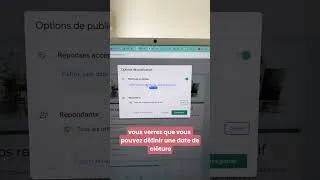 Miniature : Insérer un DATE LIMITE ❌ de réponses à un QUESTIONNAIRE GOOGLE FORMS 📝