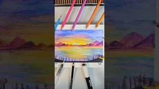Miniature : Les CRAYONS de couleurs AQUARELLABLES Mondeluz ! 🔥🎨