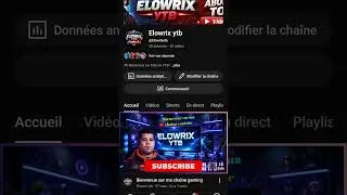 Miniature : ma chaine #tendanceyoutube #youtube #shorts #chaineyoutube