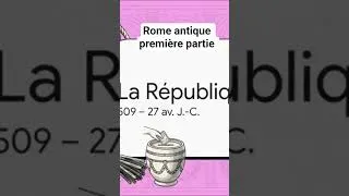 Miniature : Rome antique