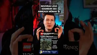 Miniature : Une rumeur annonce un gigantesque Oliphaunt LEGO Seigneur des Anneaux de plus de 2 000 pièces 🐘👀