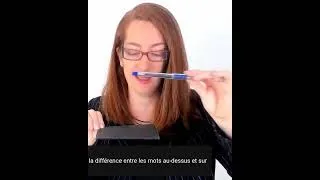 Miniature : Sur ou au-dessus ? French lesson