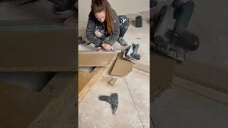 Miniature : #escalier #bricolage #travaux #girlcan #chantier #maison