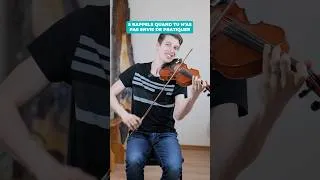 Miniature : Quand tu veux abandonner ton violon… #violon #violoniste #musique #quebec #france #musicien