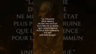 Miniature : Conseils JUDICIEUX de MONTESQUIEU ! -  #eminencegrise #citation #philosophie