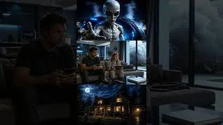 Miniature : 👽 UN ALIEN EST DEVANT MA MAISON !
