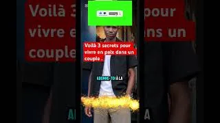Miniature : Voilà 3 secrets pour vivre en paix dans un couple #grandirenconscience #développementpersonnel #vie
