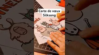 Miniature : Bonne année de la part de Hornet ! Collage Silksong #hollowknightsilksong #silksong
