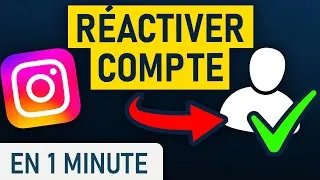 Miniature : Comment réactiver son compte Instagram