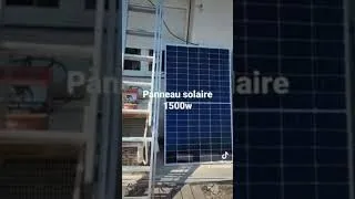 Miniature : les panneaux solaires.                   #efficacité #courant #courants_électrique #electronic