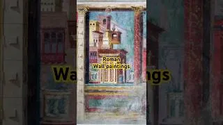 Miniature : Four styles of Roman wall paintings #romanempire #ancientrome #history #arthistory