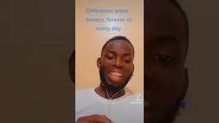Miniature : Apprendre l'anglais rapidement. la différence entre Always, forever et every day. let's practice