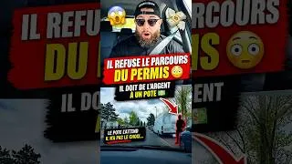 Miniature : Il refuse le parcours du permis car il doit de l’argent à un ami 🤦🏻‍♂️ #autoecole #pourtoi #shorts