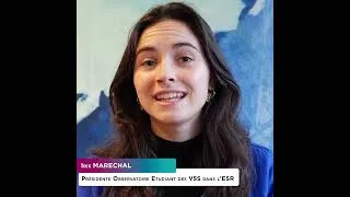 Miniature : [TEASER] Iris Maréchal, Fondatrice et Présidente Observatoire Etudiant des VSS