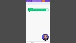 Miniature : Comment faire réagir un personnage avec la caméra sur Scratch ?