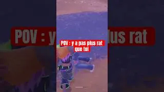 Miniature : POV : y a pas plus rat que toi #news #new #humour #shortsvideo#funny #fortnite #fortniteclips #clips