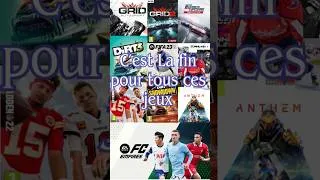Miniature : C'est la fin pour ces jeux