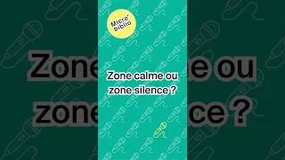 Miniature : Micro'Biblio : zone calme VS zone silence