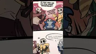 Miniature : INK Sans est français ? (OUI OUI BAGUETTE !) #undertale #sansmeme #inksans #underverse