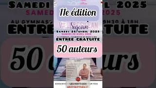 Miniature : Rencontrez-moi au salon du livre de Sigean 🥊 #livre #salondulivre #ecologie #économie #amazon #kdp