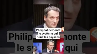 Miniature : Philippot démonte le système qui ruine les paysans #france #viralvideo