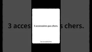 Miniature : 3 accessoires PAS CHERS et vraiment UTILES #cinematic #filmmaker #videaste #premierepro #aesthetic