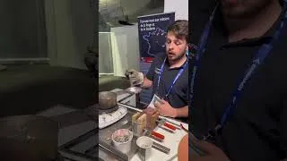Miniature : On coule un Rafale au Salon du Bourget #rafale #forge #fonderie #aviation #bourget