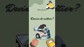Miniature : 🔧 Devine le métier ! 🛠️ Qui est-ce ? | Spécial Mécanicien 🚗