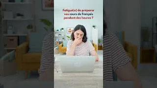 Miniature : Fatigué(e) de préparer vos cours de français pendant des heures ? Visitez espaceproffle.com.