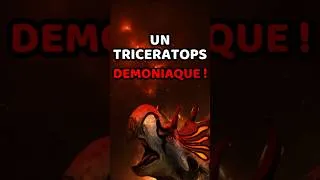 Miniature : Un Tricératops DEMONIAQUE ?!