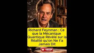 Miniature : Richard Feynman : Ce que la Mécanique Quantique Révèle sur la Réalité qu'on Ne t'a Jamais Dit