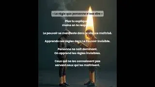 Miniature : Le Pouvoir Invisible #psychologie #darkpsychology #psychologiesombre #mindset #discipline