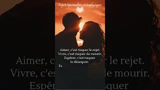 Miniature : Aimer, c'est risquer le rejet  Vivre, c'est risquer de mourir  Espérer, c'est risquer le désespoir