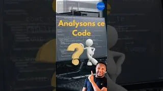 Miniature : 💻Analysons ce Code❓🔥 #programming #codeinformatique #programmation #codage #codagedebutant #code