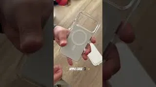 Miniature : Unboxing rapide : Apple Case #iPhone #Apple #AppleCase  #Unboxing #Shorts #Tech #Setup