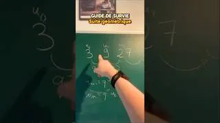 Miniature : Le guide des suites géométriques ! BAC DE MATHS 🚀