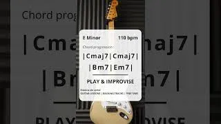 Miniature : Funk Guitar Backing Track | E Minor (110 bpm)