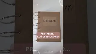Miniature : Pro + perso dans UN seul carnet ✨ Agenda sur-mesure maman active