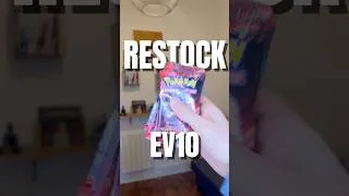 Miniature : RESTOCK EV10 EN MAGASIN #pokemon  #pokemoncards #pokemontcg #unboxing #pokémon #cartes