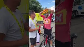 Miniature : 😳 Il termine près d'1h après Pogacar #tourdefrance #sports #eurosport
