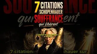 Miniature : 7 citations de Schopenhauer sur la souffrance qui vont te libérer